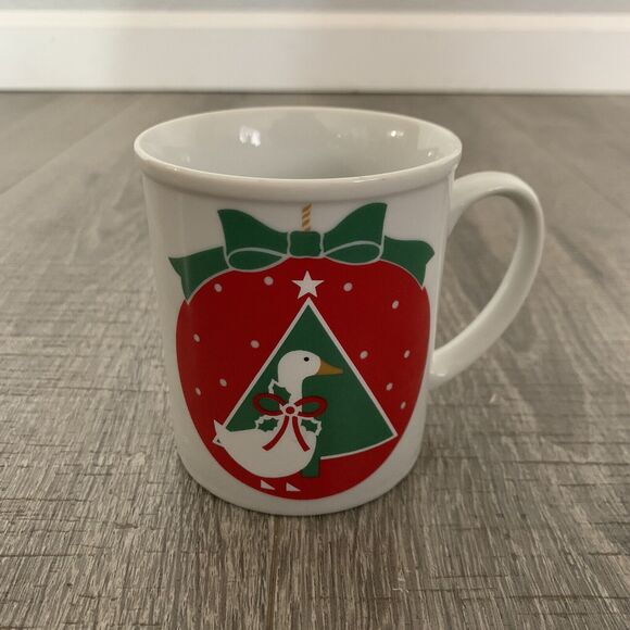 VTG Takahashi San Francisco Christmas Coffee Mug Holiday Duck - Picture 1 of 6